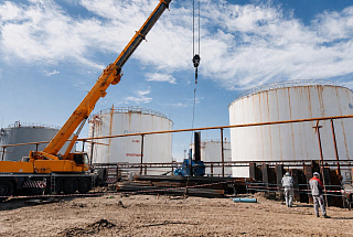 АНПЗ увеличит объемы отгрузки светлых нефтепродуктов благодаря строительству новой насосной станции