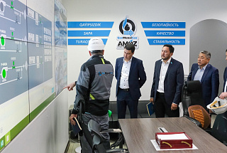 Мансур Ошурбаев ознакомился с экологическими проектами Атырауского НПЗ