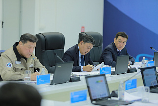 "Самұрық-Қазына "ҰӘҚ" АҚ Басқарма Төрағасы Ахметжан Есімов Атырау МӨЗ-де болды.